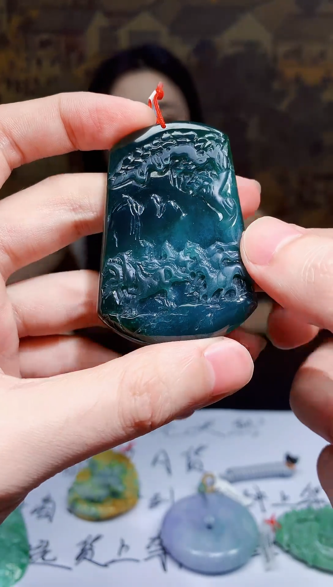 定制翡翠未镶嵌天然A货翡翠0809047