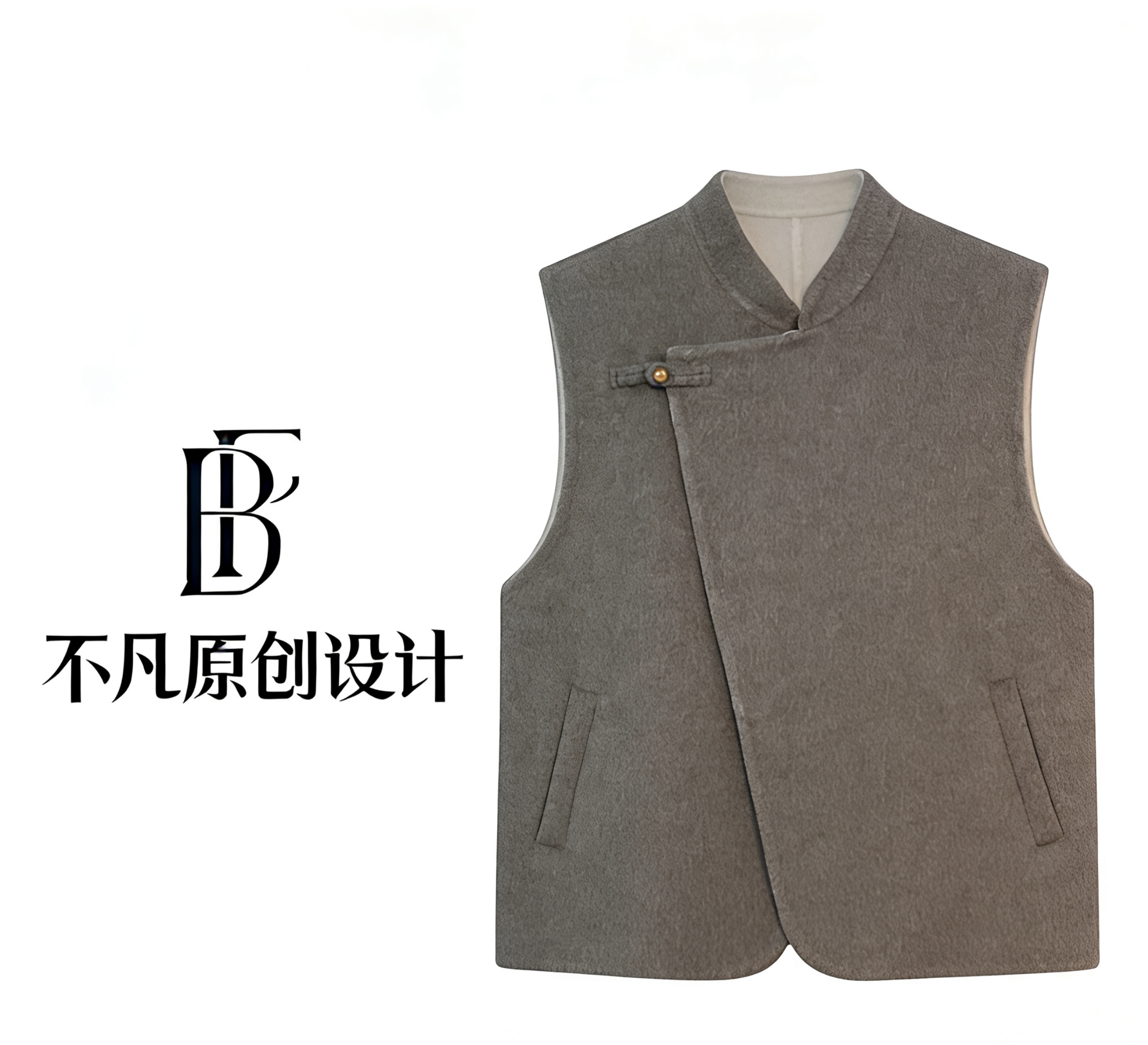 Bufan.原创设计【K128】不凡服饰都市轻奢高级时尚外套