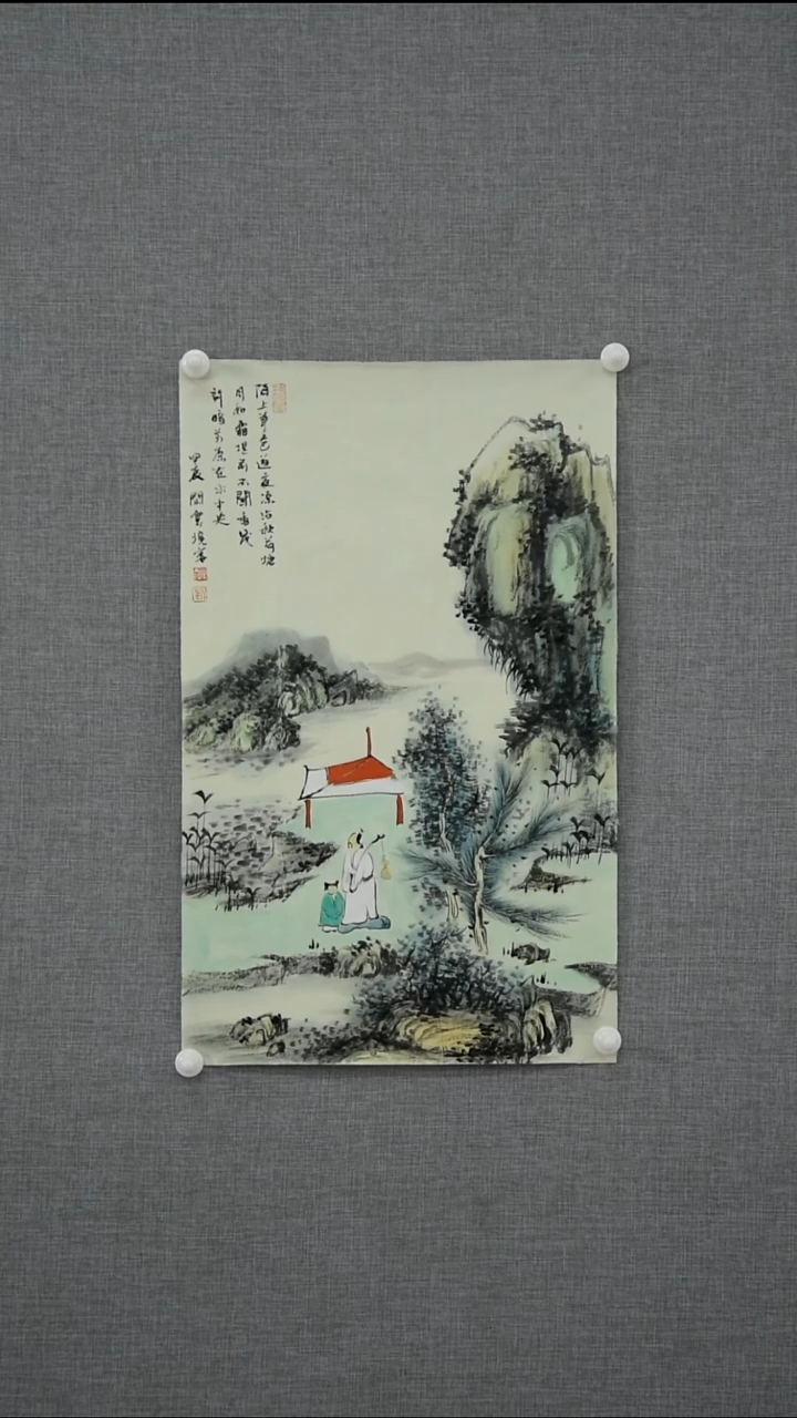 【闪购商品】绘画刘堂霞-山水-1.3平尺-01