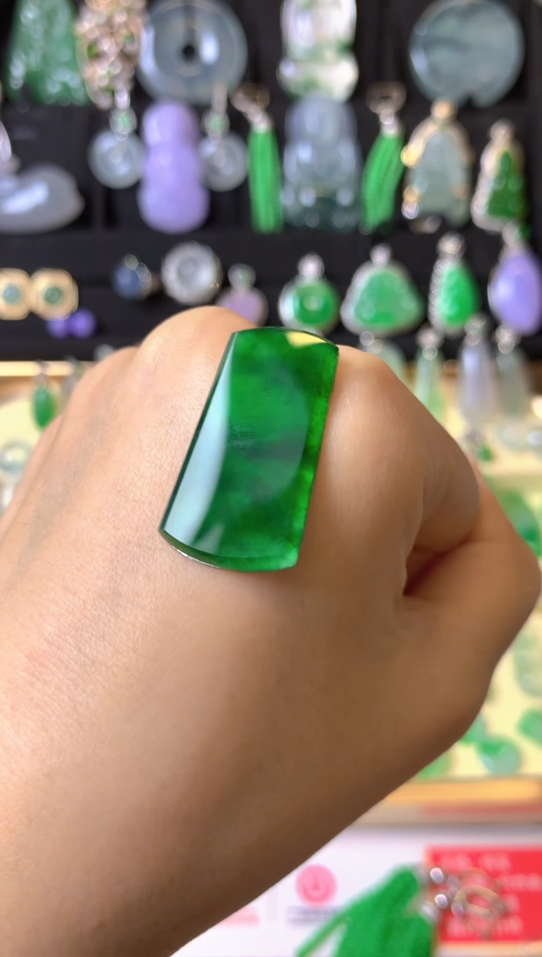 【闪购商品】定制翡翠未镶嵌1裸玉（客户意向镶嵌）