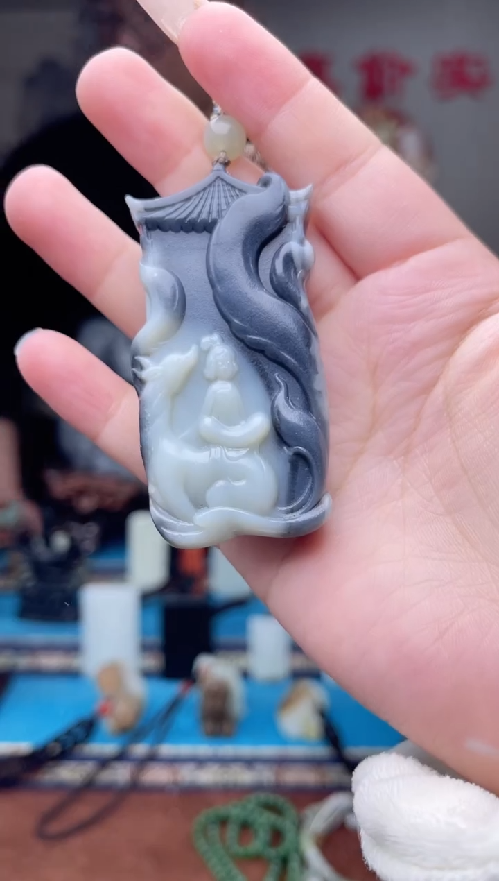 【闪购商品】和田玉挂件未镶嵌1