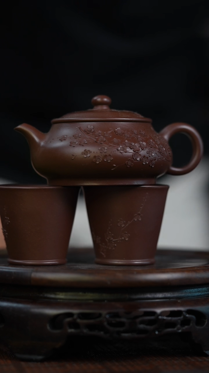 茶壶紫砂宜兴知衍传器原矿全手12+杯子