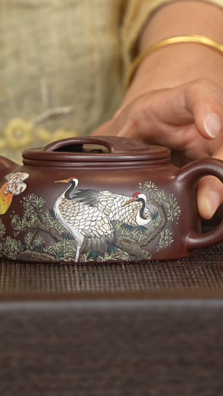 茶壶紫砂宜兴紫砂壶phj028