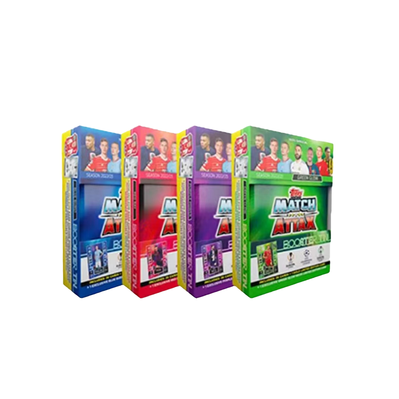 【拆盒】22-23 Topps 欧冠 游戏盒 小铁盒（下单默认代拆）