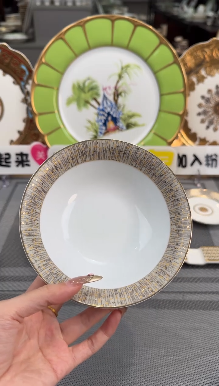 【闪购商品】瓷片5.5英寸水果碗福利款 微瑕