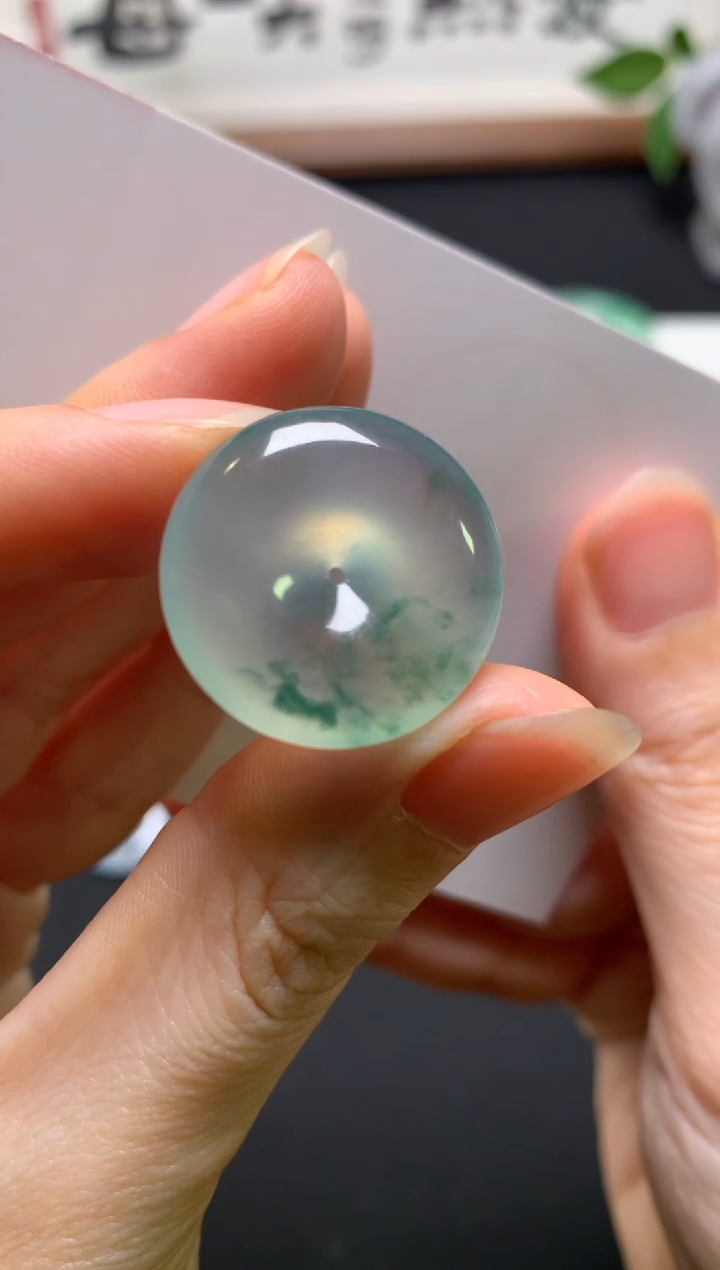 未镶嵌定制翡翠0718877351  22*6.0