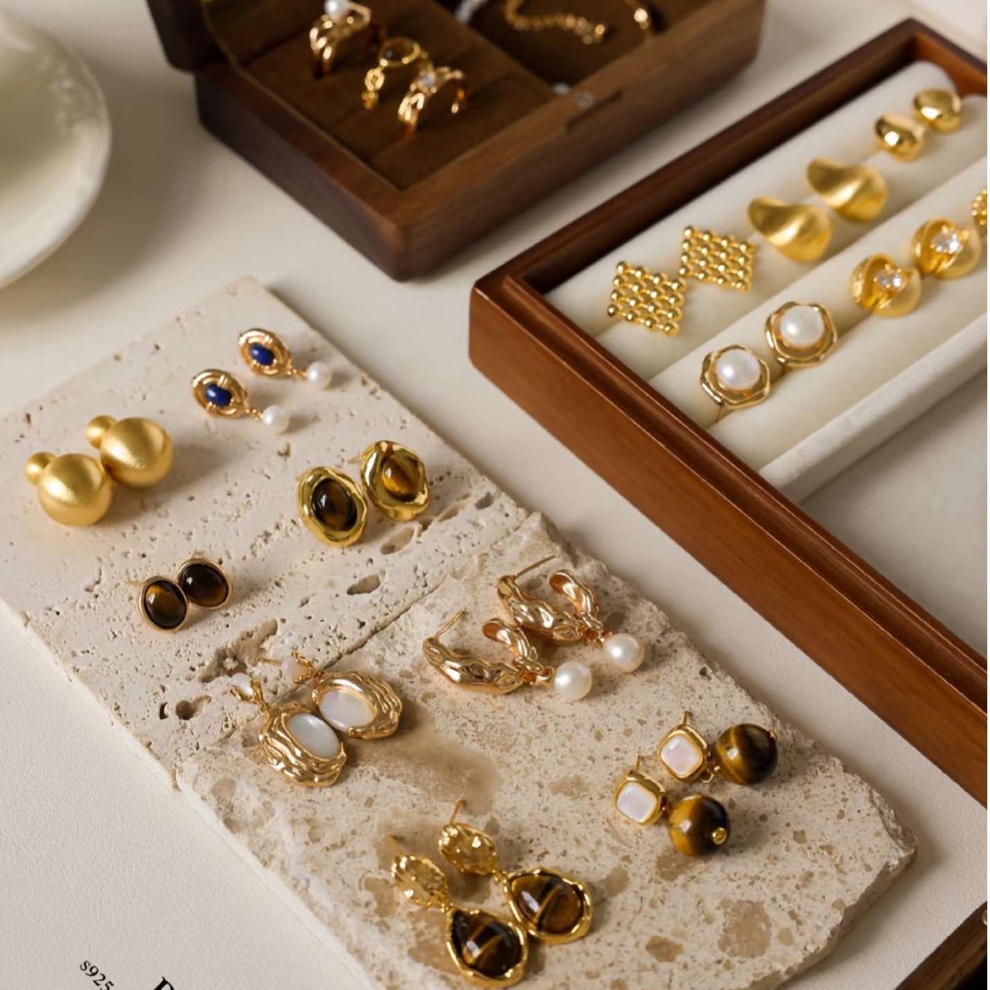 925银合成锆石耳饰 念名字下单