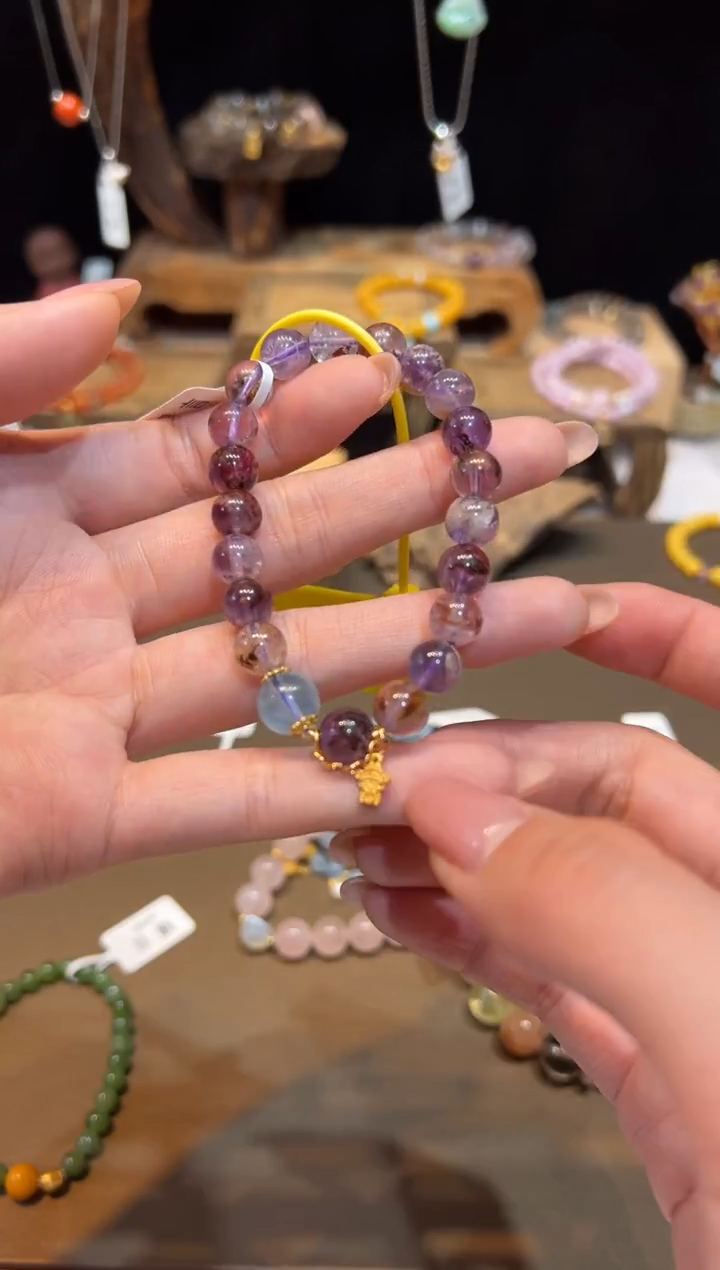 未镶嵌手链水晶手饰@@