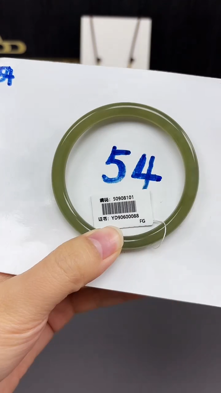 未镶嵌手镯和田玉8101