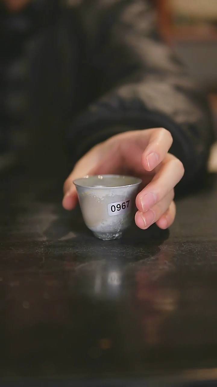 【闪购商品】景德镇柴烧裸烧陶瓷茶杯0356