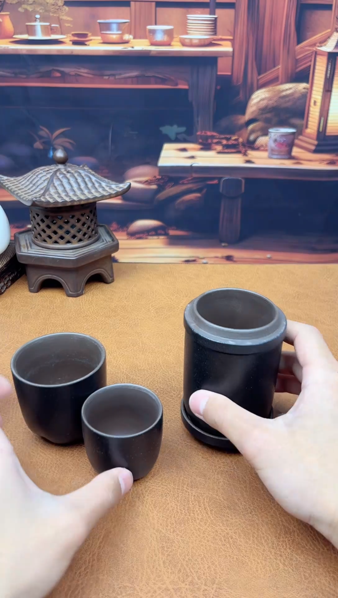 【闪购商品】陶瓷茶具摆件茶叶罐