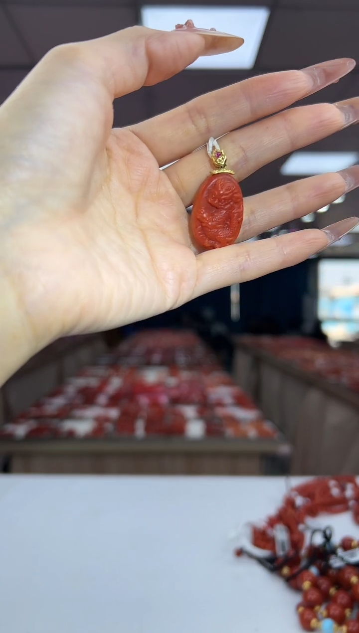 未镶嵌吊坠（不赠链）南红玛瑙12.30-（多样式发一）HS26780398