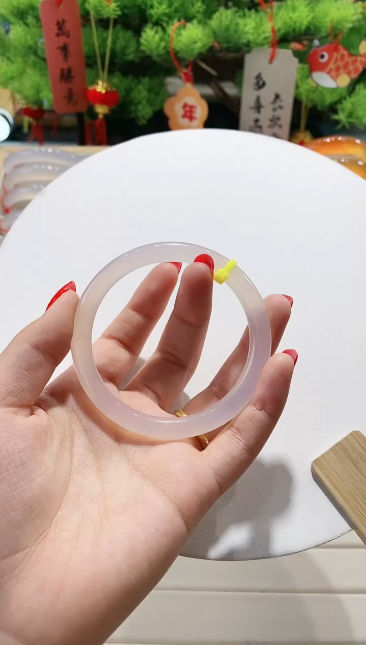 【闪购商品】玛瑙/玉髓手镯未镶嵌18-57.9