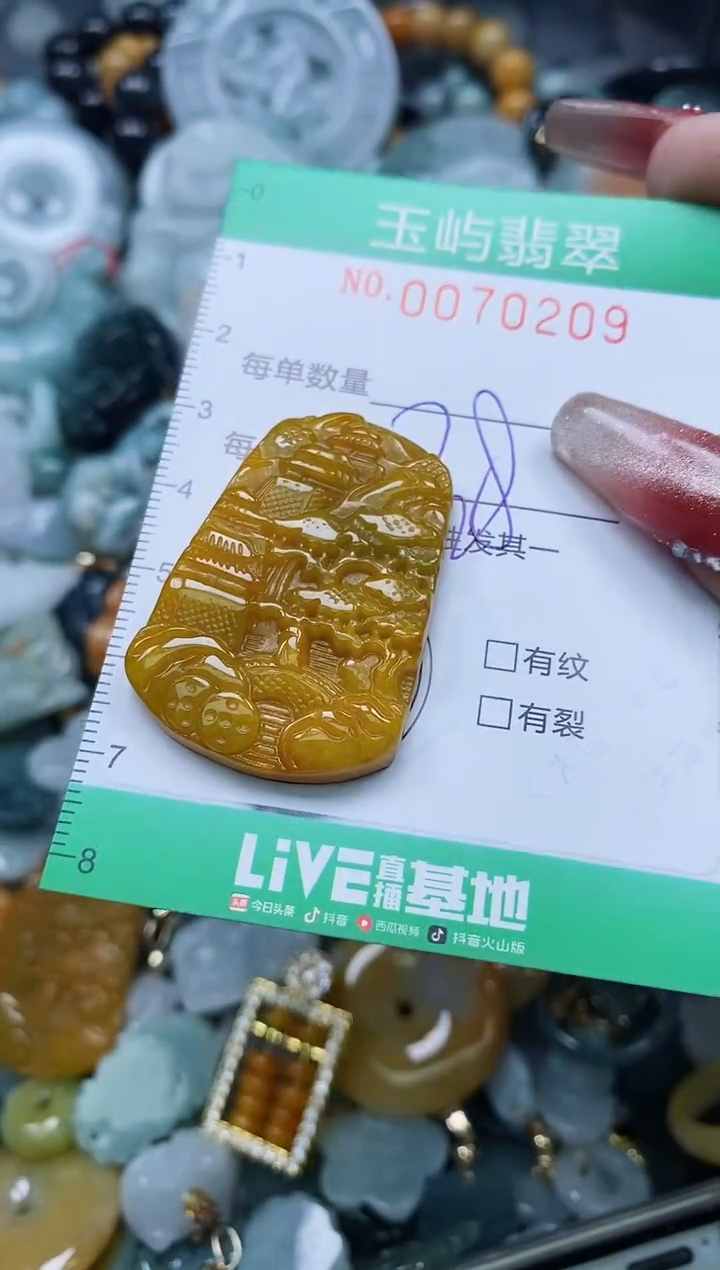 【闪购商品】翡翠颈饰未镶嵌闪购0070209