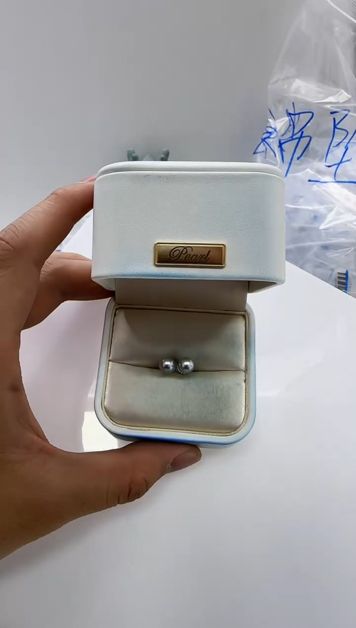 【闪购商品】海水珍珠DA银S925镶嵌c1480 耳钉6