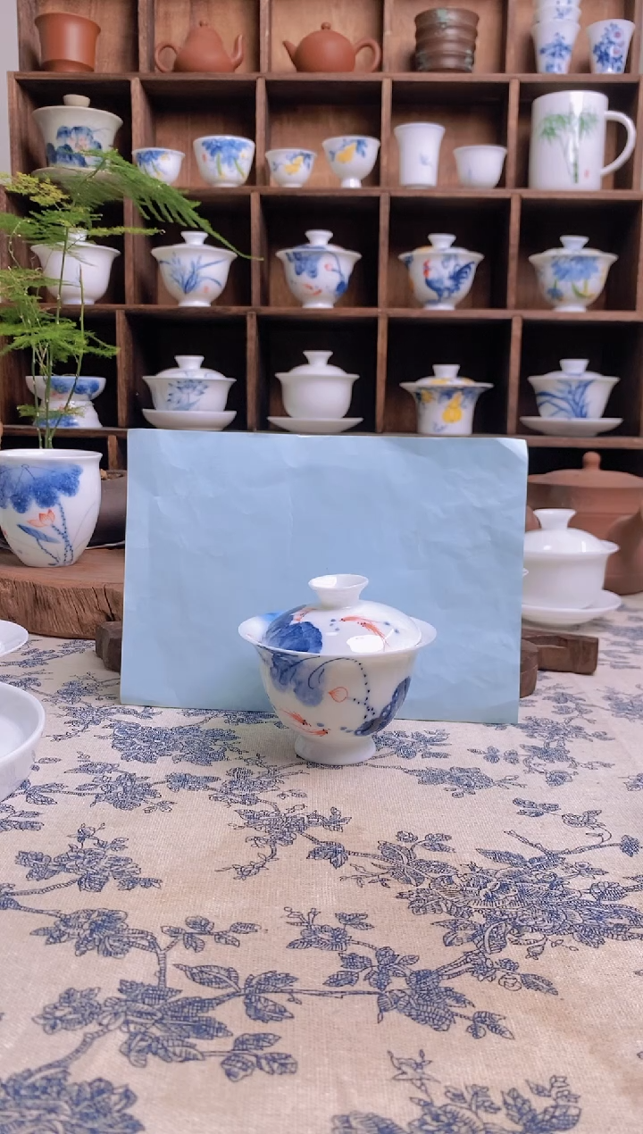 【闪购商品】盖碗/杯群芳斋闪购链接（以闪拍图片为准）