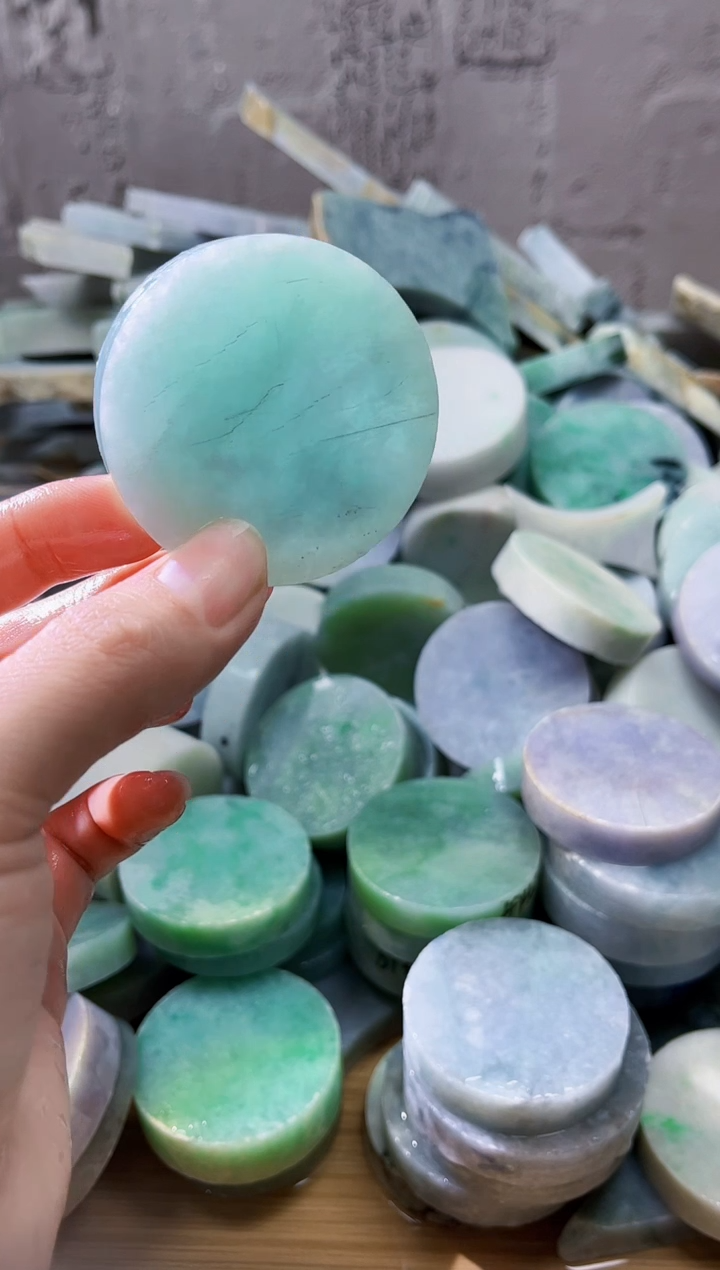 裸石翡翠天然翡翠A货石 南 474