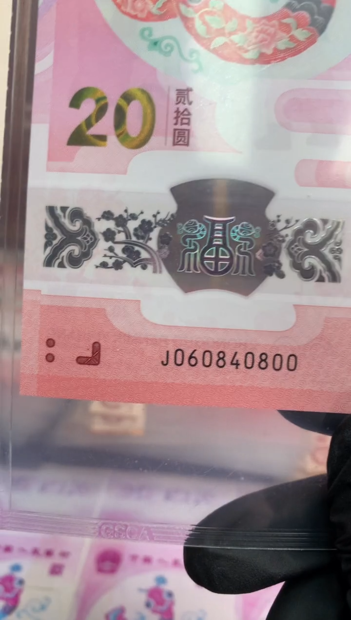 【闪购商品】塑料蛇钞 真钞 【单张】40800