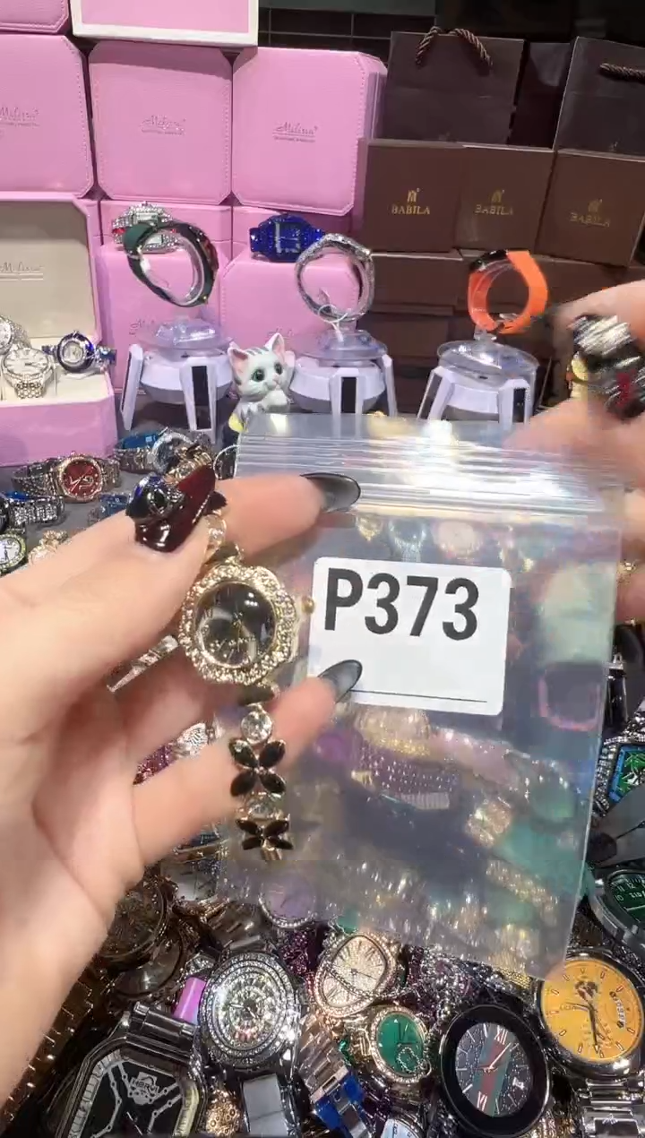 石英机芯不锈钢不锈钢直播定闪专用