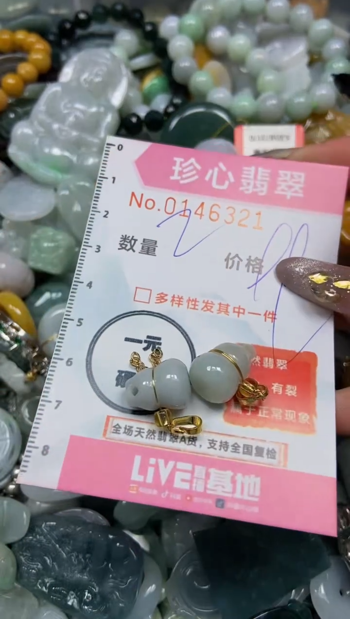 【闪购商品】翡翠颈饰未镶嵌闪购0146321