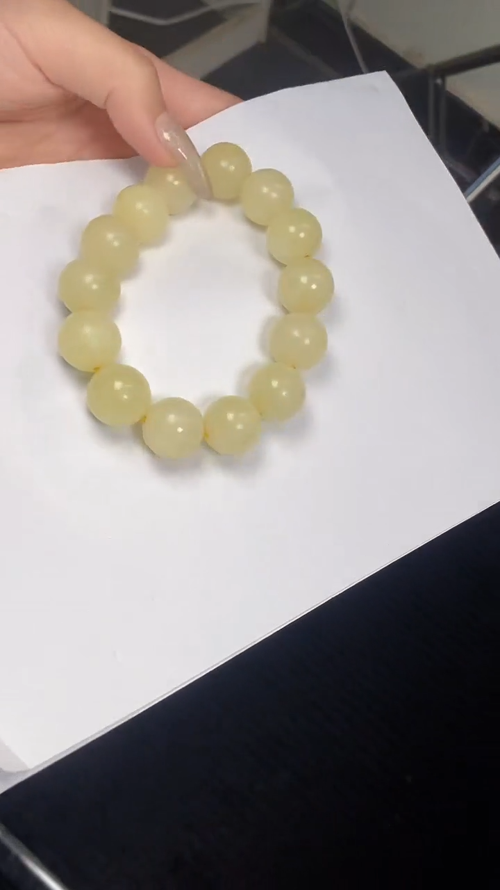 和田玉未镶嵌颈饰C437