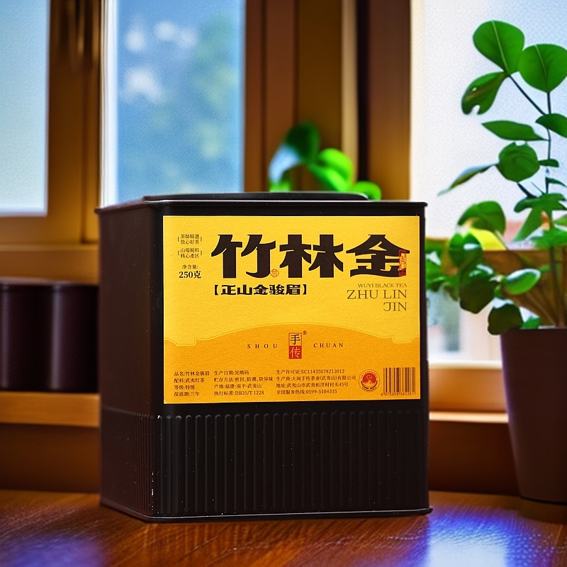 桐木关内金骏眉 【竹林金】250g 皮坑卡口 武夷山金骏眉