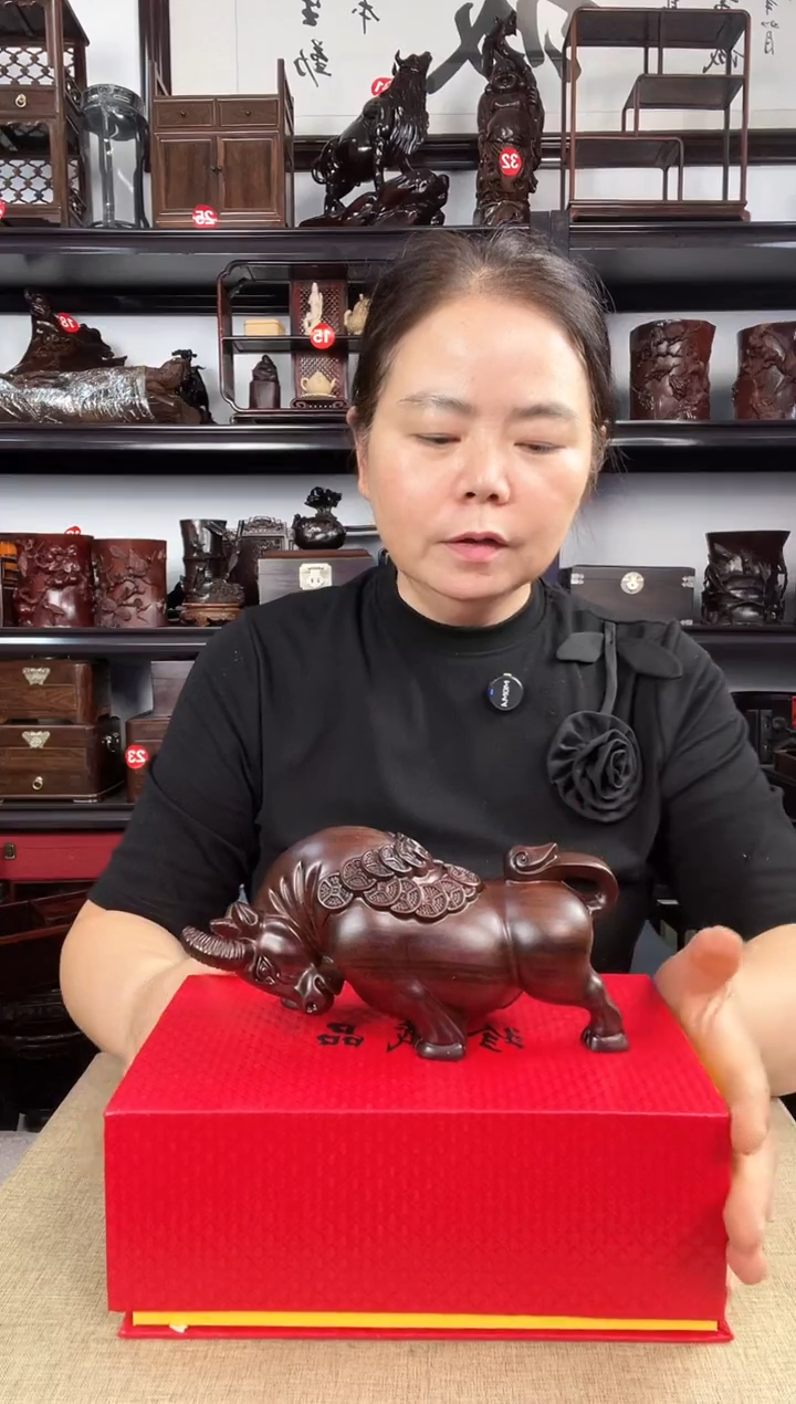 木432+礼盒老李红木工艺品