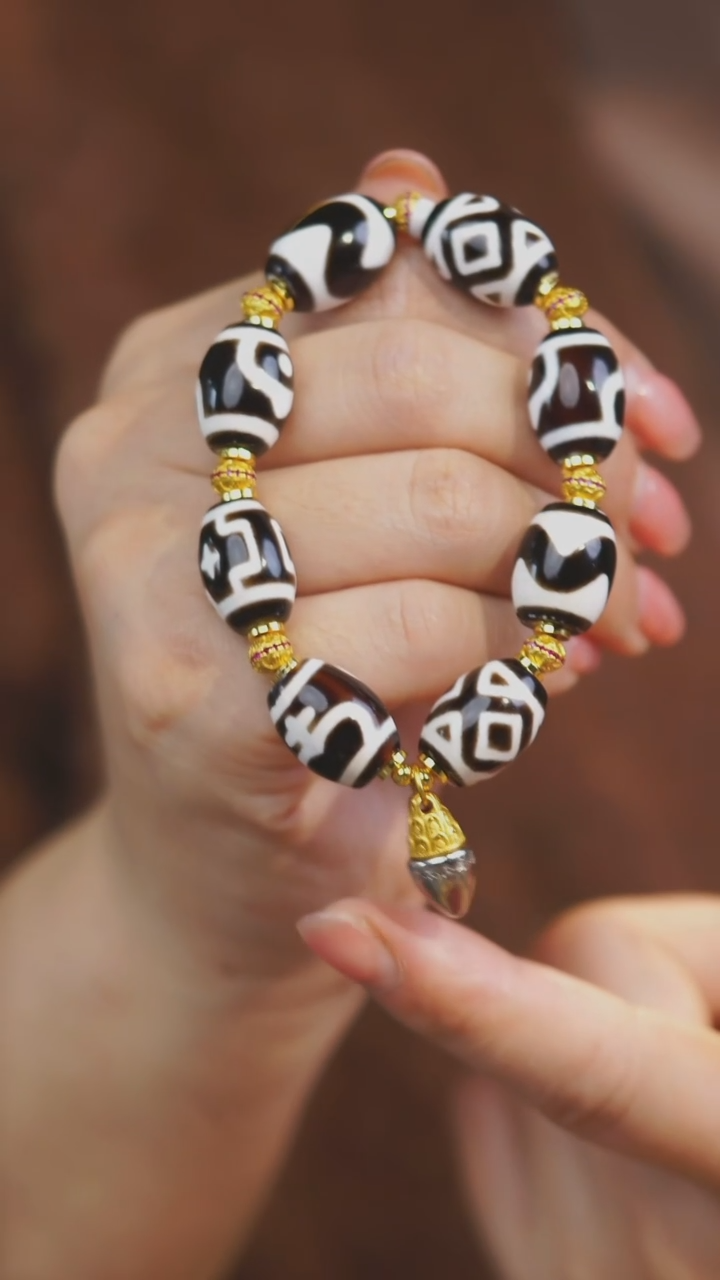 【闪购商品】玛瑙/玉髓手串未镶嵌多样性发一