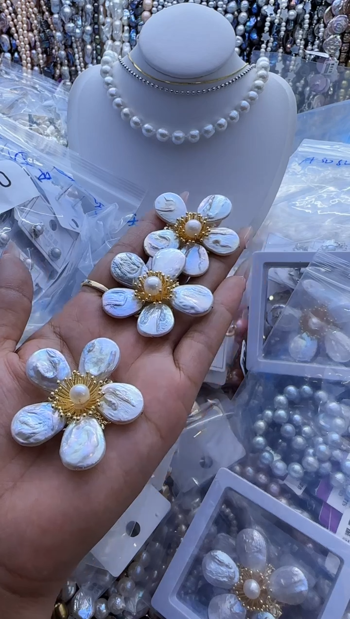 【闪购商品】淡水珍珠胸针未镶嵌669