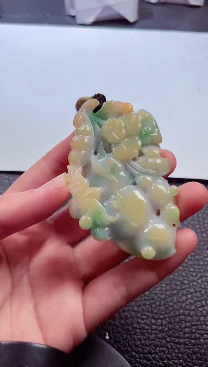 颈饰未镶嵌翡翠00008641