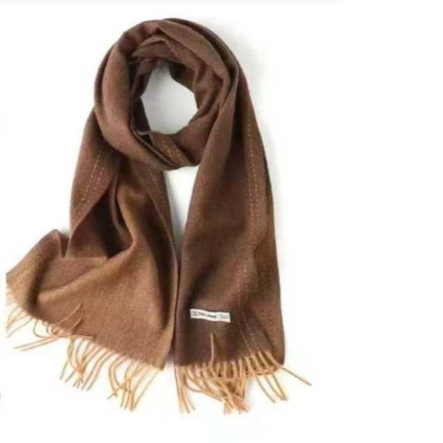 P004欧美风纯色极简风围巾