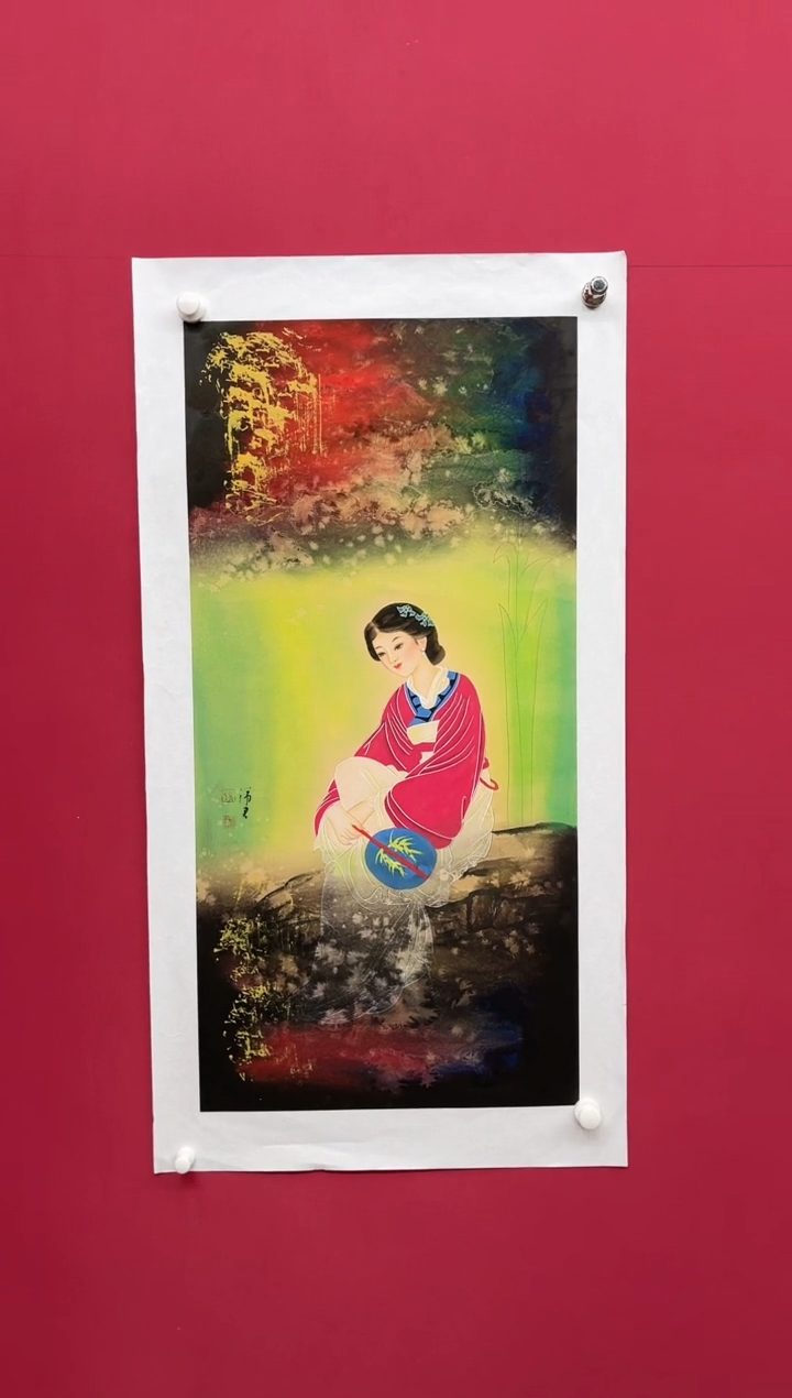 【闪购商品】国画吴-三尺山水/无框/W