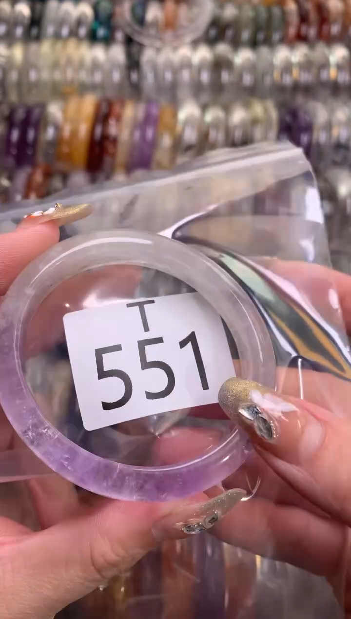 【闪购商品】水晶水晶手镯未镶嵌551-52