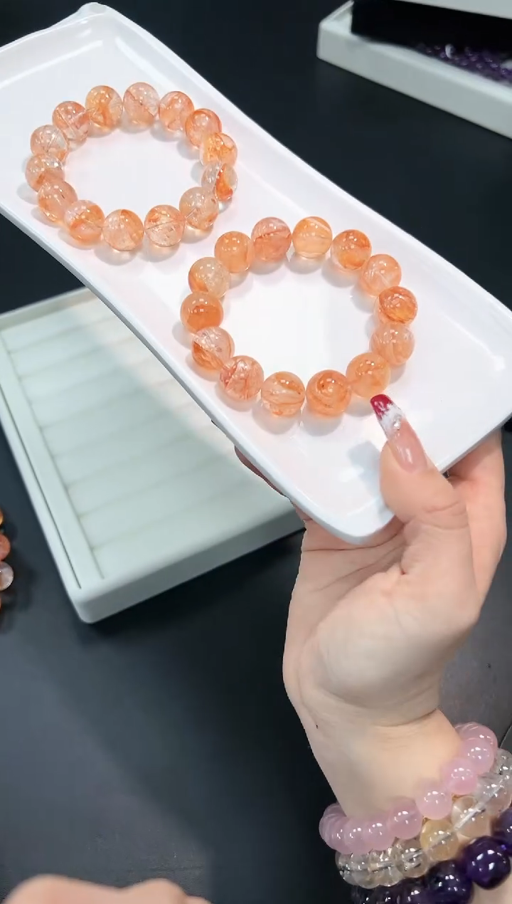 【闪购商品】水晶手串未镶嵌97o多样性发其一/1条默认微瑕