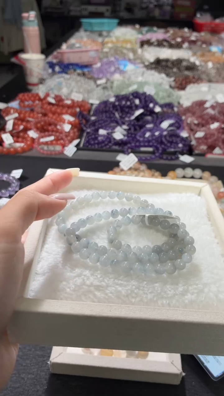 未镶嵌手链水晶393号 多样性发一D  5+