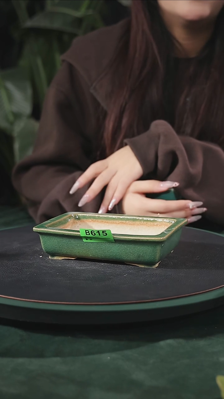 【石湾花盆】6.5寸长方盆微瑕615