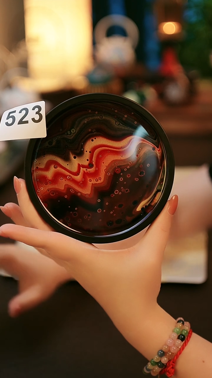 陶瓷茶具大漆壶承523