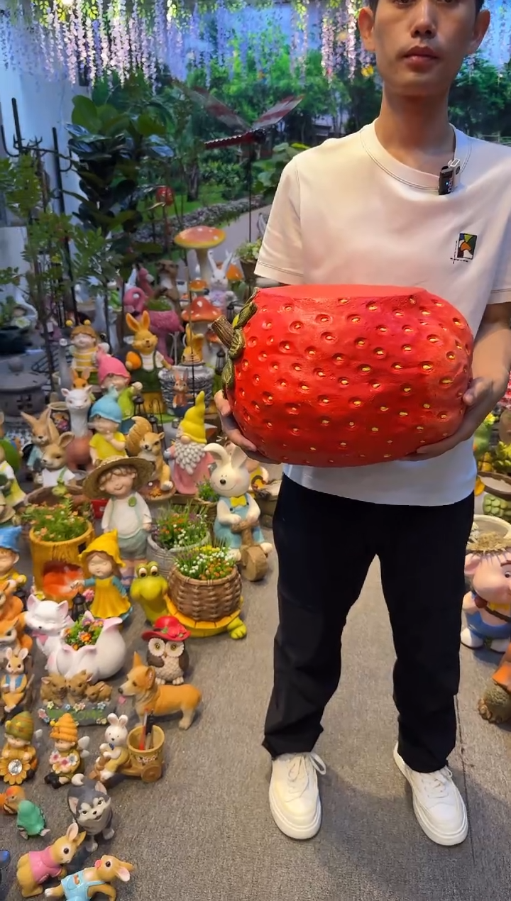 无花朵花园庭院摆件&00&