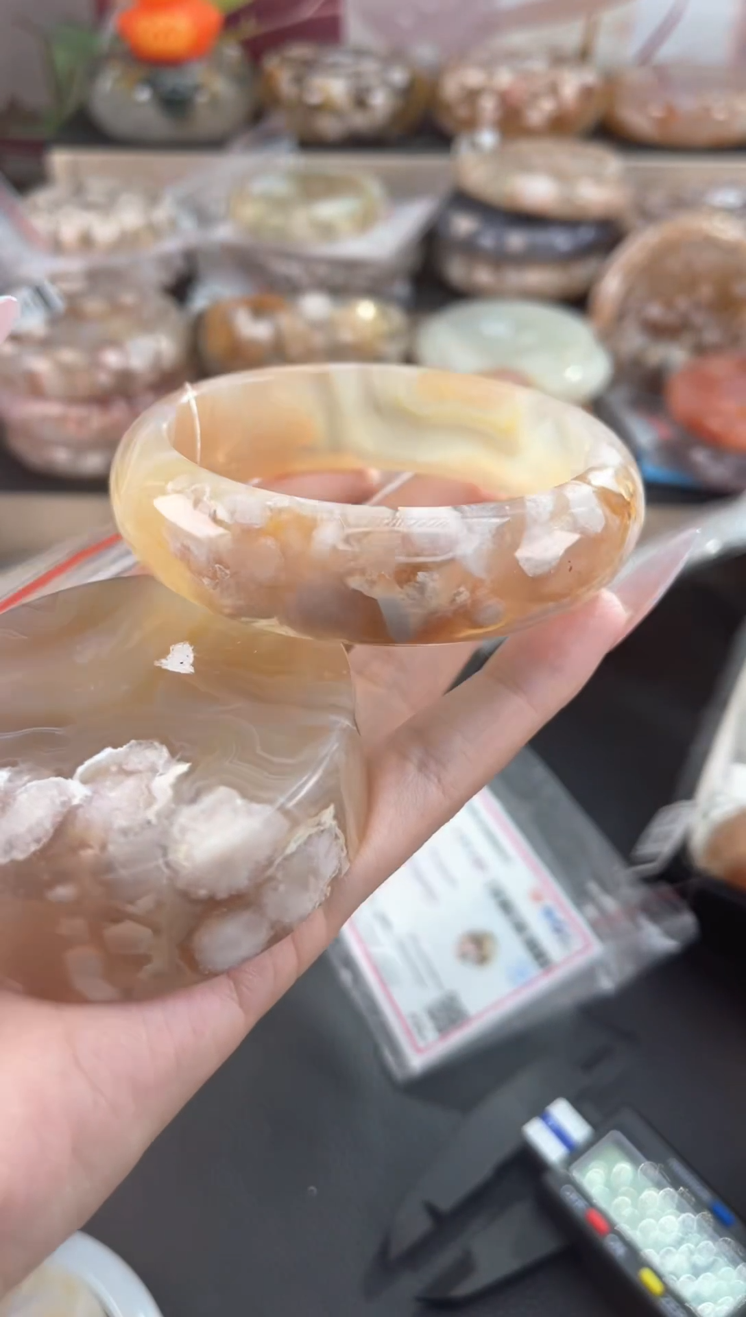 未镶嵌手镯石英质玉61