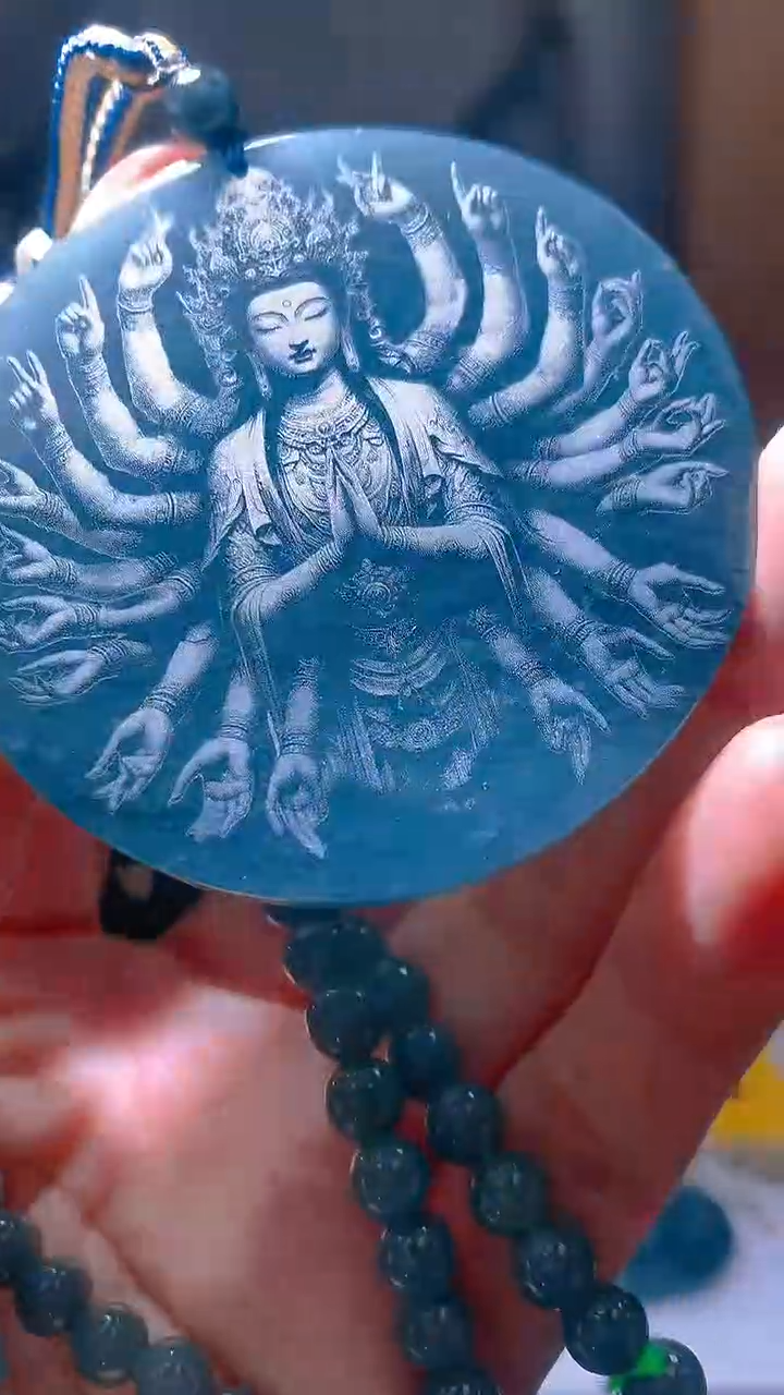 定制翡翠未镶嵌毛货闪购链接ZZL015带珠链