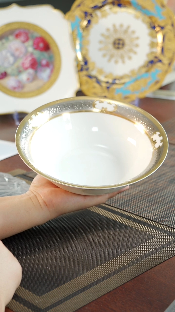 【闪购商品】瓷片9英寸汤碗 尾单 福利价 