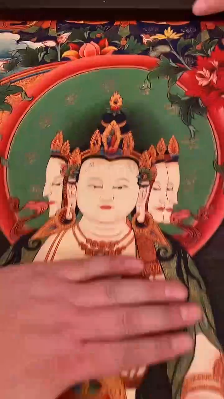 装裱画精美唐卡tk16120