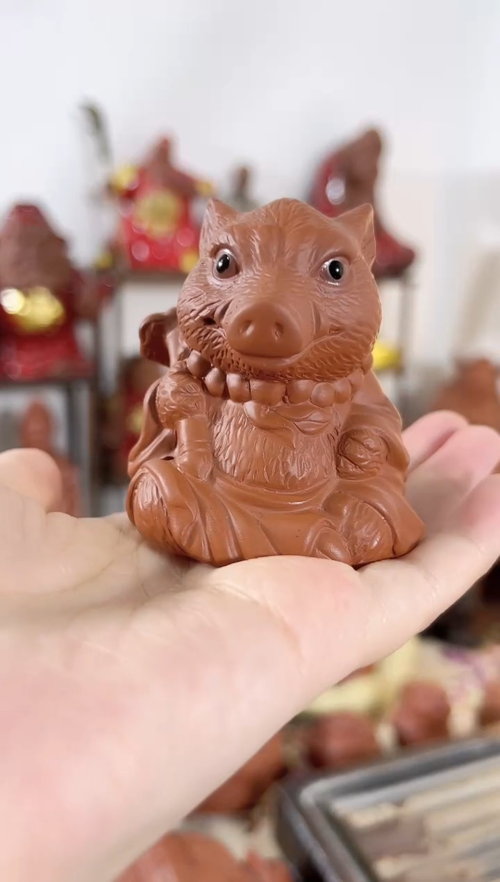【闪购商品】紫砂茶宠紫砂茶宠萌宠摆件
