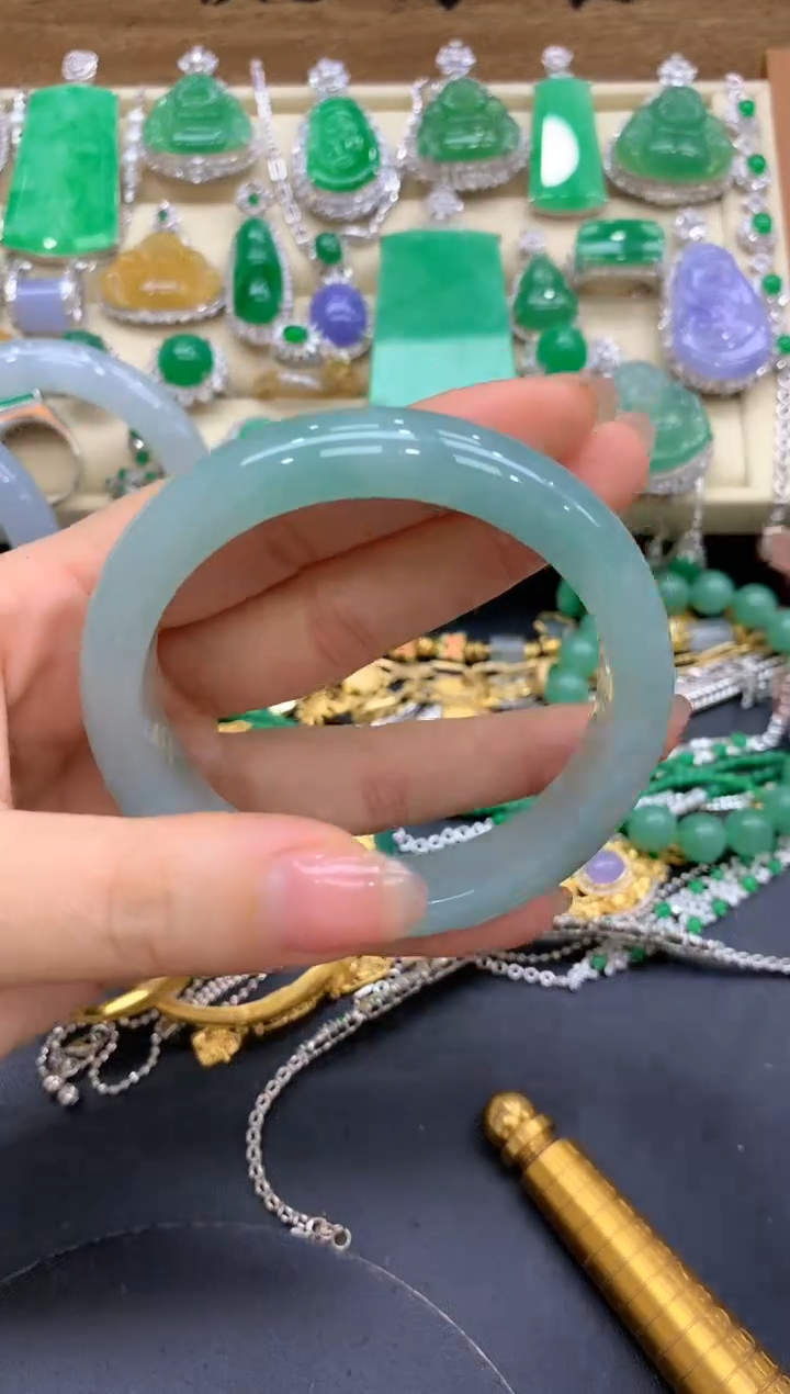 【闪购商品】翡翠手镯未镶嵌472-中国好珍宝