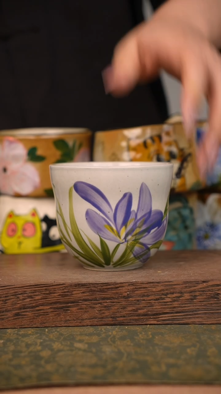 摆件泥垚手作 景德镇手工手绘器物