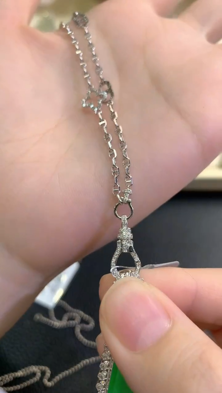 项链18K金秋日珠宝多样性发货一件Q153