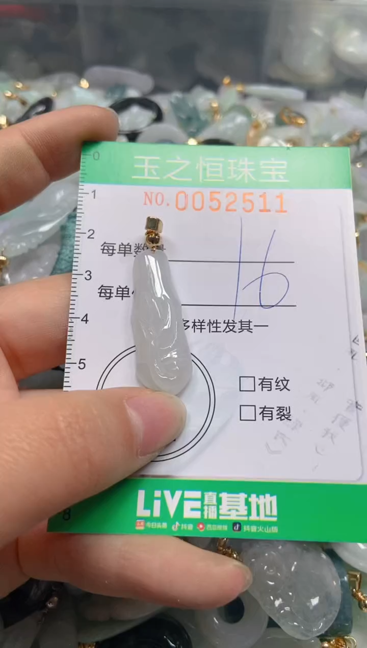 【闪购商品】翡翠颈饰未镶嵌闪购0052511