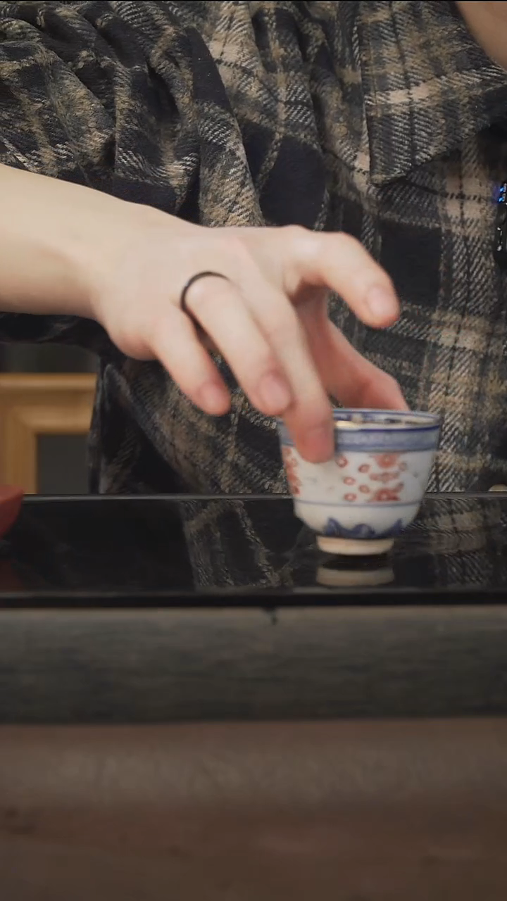 茶壶紫砂玲珑杯，40cc