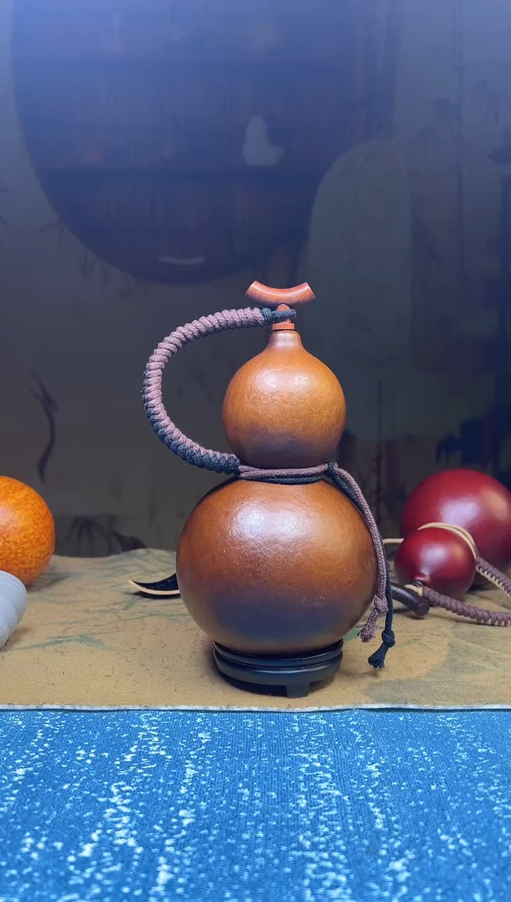 035-大漆酒葫芦（800ml左右） 