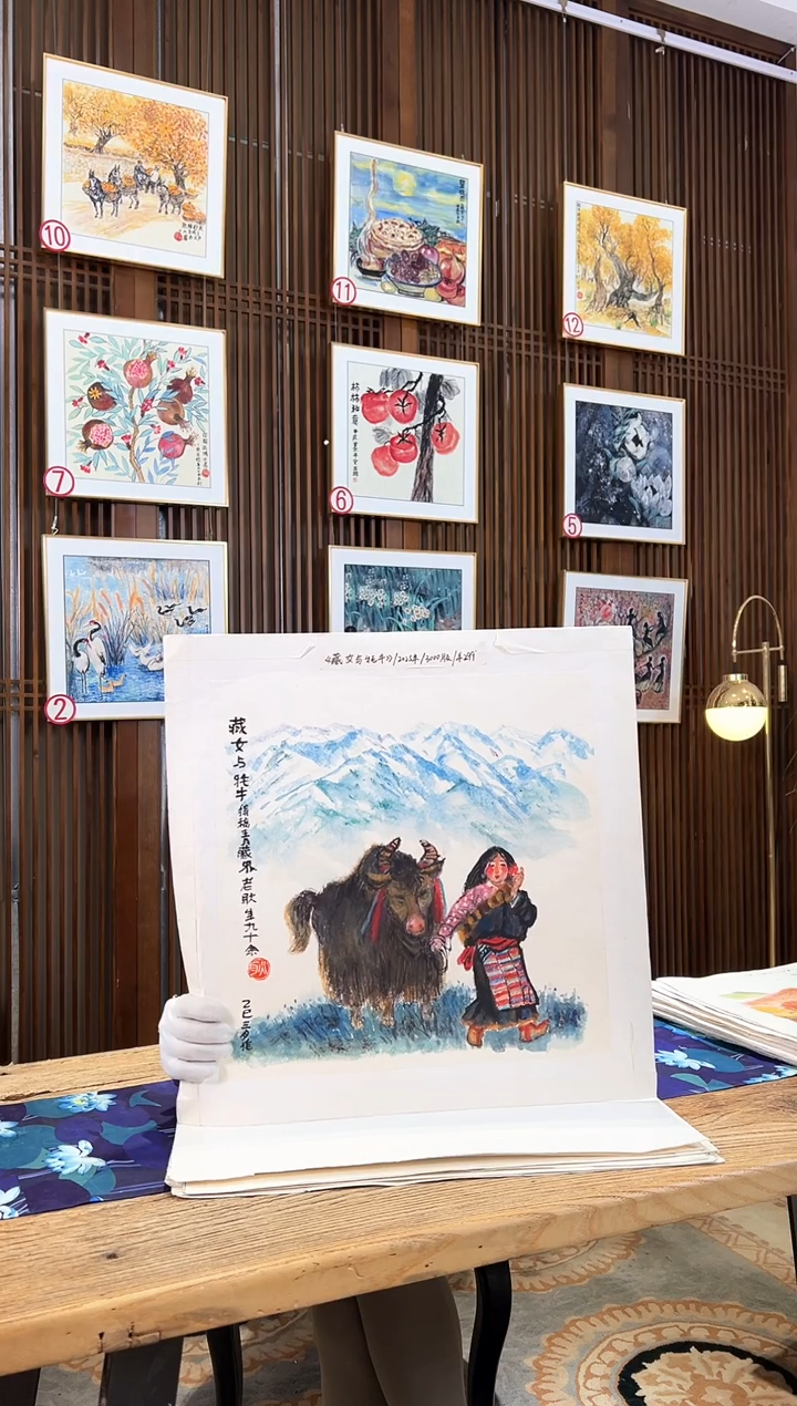 版画版画耿玉琨名章限量版画S